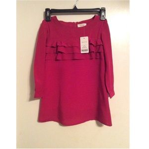 NWT AUTHENTIC GUCCI GIRLS RUFFLED DRESS